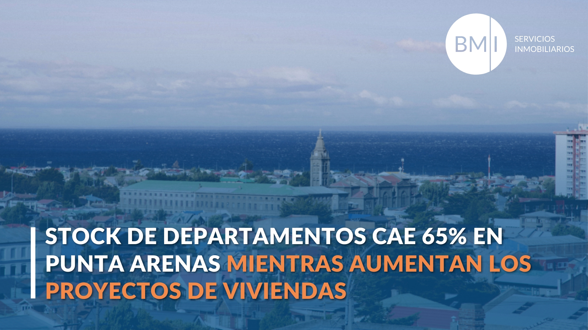 Home BMI 3 El stock de departamentos nuevos en Punta Arenas cayó de 26 a 9 unidades, mientras aumentan los proyectos y la oferta disponible de casas.