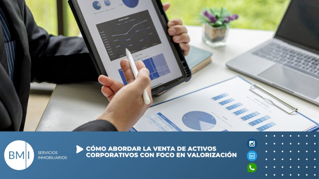 Cómo abordar la venta de activos corporativos con foco en valorización