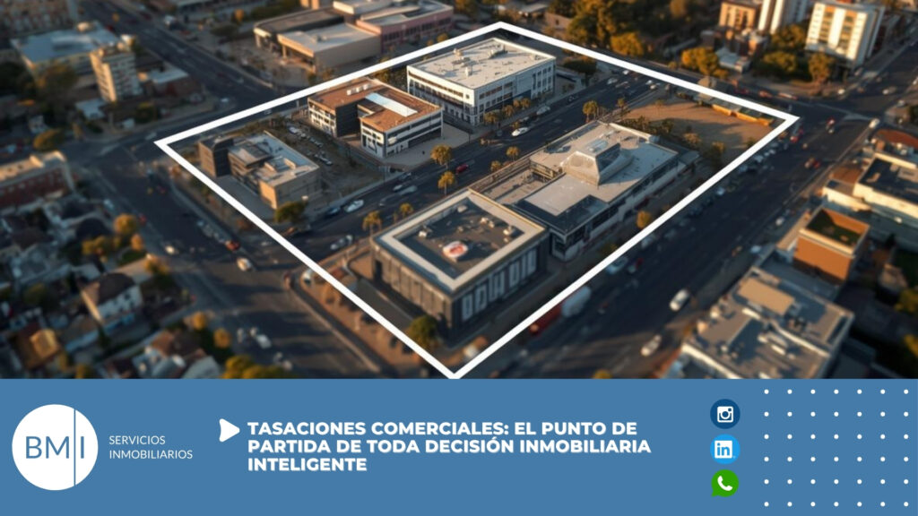 🏢 Tasaciones comerciales: el punto de partida de toda decisión inmobiliaria inteligente