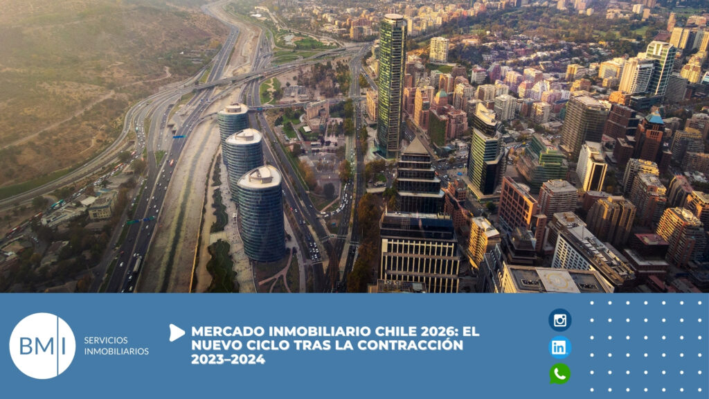 Mercado inmobiliario Chile 2026: el nuevo ciclo tras la contracción 2023–2024