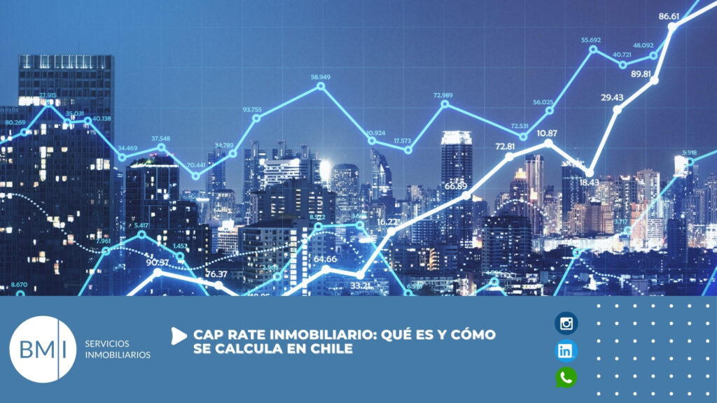 Cap rate inmobiliario: qué es y cómo se calcula en Chile