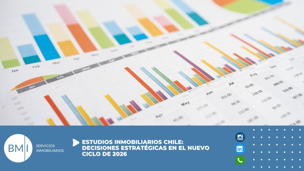 Estudios inmobiliarios Chile: decisiones estratégicas en el nuevo ciclo de 2026