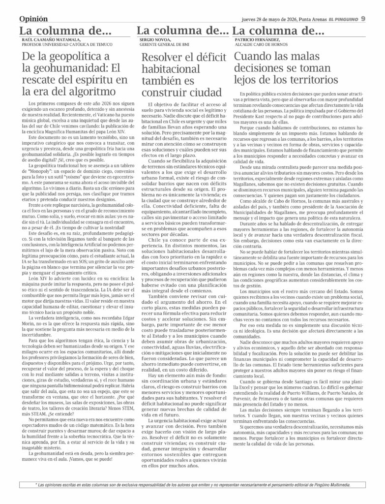 Resolver el déficit habitacional también es construir ciudad